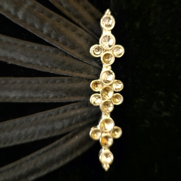 Connected Apparel Black velvet gown 14 - Picture 3 of 5